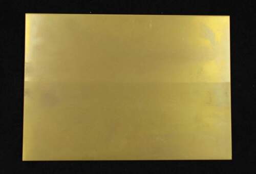 Gold brass surface matte